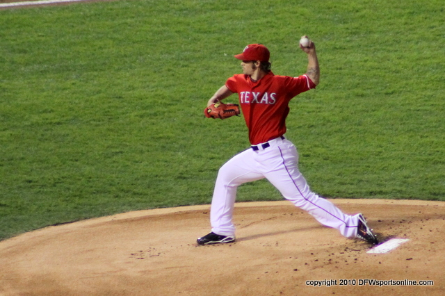 C.J. Wilson. Photo by George Walker